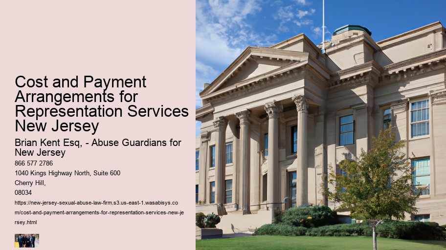 Cost and Payment Arrangements for Representation Services New Jersey