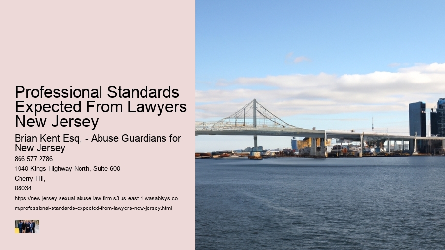 Professional Standards Expected From Lawyers New Jersey
